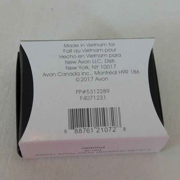 Avon Sunrise Long Pendant Necklace Signature Collection Beautiful Gold Tone Box - Picture 9 of 9